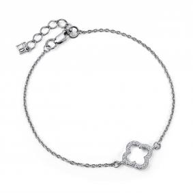 Серебряный браслет GRIGORIEV Г09-10-01310-41-00 с фианитом Г09-10-01310-41-00 фото