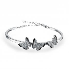 Серебряный браслет GRIGORIEV Г09-10-0641-43-00 с фианитом Г09-10-0641-43-00 фото