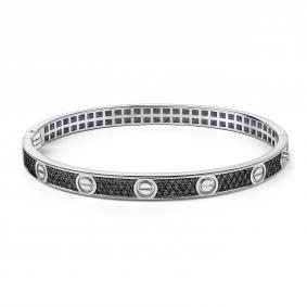 Серебряный браслет GRIGORIEV Г09-10-0685-42-00 с фианитом Г09-10-0685-42-00 фото