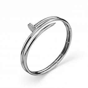 Серебряный браслет GRIGORIEV Г09-10-0754-41-00-1 с фианитом Г09-10-0754-41-00-1 фото