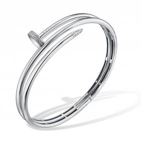 Серебряный браслет GRIGORIEV Г09-10-0754-41-00 с фианитом Г09-10-0754-41-00 фото