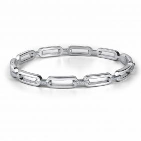 Серебряный браслет GRIGORIEV Г09-10-0841-41-00 с фианитом Г09-10-0841-41-00 фото