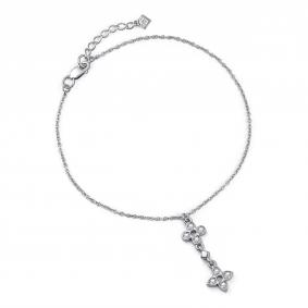 Серебряный браслет GRIGORIEV Г09-10-0961-41-00 с фианитом Г09-10-0961-41-00 фото