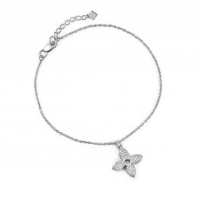 Серебряный браслет GRIGORIEV Г09-10-0964-41-00-1 с фианитом Г09-10-0964-41-00-1 фото