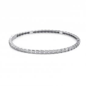 Серебряный браслет GRIGORIEV Г09-10-0973-41-00 с фианитом Г09-10-0973-41-00 фото