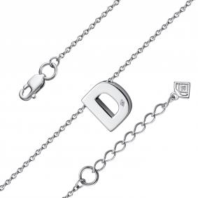 Серебряный браслет GRIGORIEV Г09-10-0976-41-00-2 с фианитом Г09-10-0976-41-00-2 фото