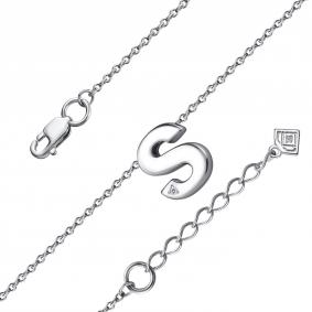 Серебряный браслет GRIGORIEV Г09-10-0976-41-00-8 с фианитом Г09-10-0976-41-00-8 фото