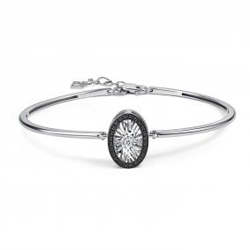 Серебряный браслет GRIGORIEV Г09-10-5498-43-00 с фианитом Г09-10-5498-43-00 фото