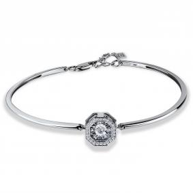 Серебряный браслет GRIGORIEV Г09-10-5628-41-00 с фианитом Г09-10-5628-41-00 фото