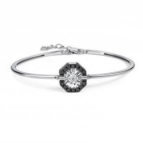 Серебряный браслет GRIGORIEV Г09-10-5630-43-00 с фианитом Г09-10-5630-43-00 фото