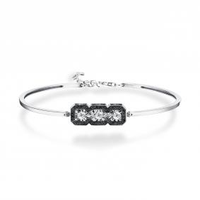 Серебряный браслет GRIGORIEV Г09-10-5702-43-00 с фианитом Г09-10-5702-43-00 фото