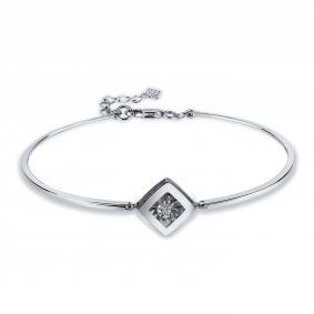 Серебряный браслет GRIGORIEV Г09-10-5737-41-00 с фианитом Г09-10-5737-41-00 фото