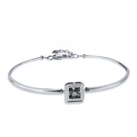 Серебряный браслет GRIGORIEV Г09-10-5890-41-00 с фианитом Г09-10-5890-41-00 фото
