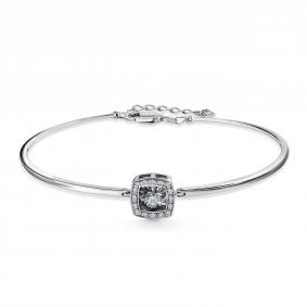 Серебряный браслет GRIGORIEV Г09-10-5894-41-00 с фианитом Г09-10-5894-41-00 фото