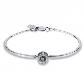 Серебряный браслет GRIGORIEV Г09-10-5923-41-00 с фианитом Г09-10-5923-41-00 фото