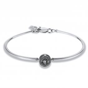 Серебряный браслет GRIGORIEV Г09-10-5923-43-00 с фианитом Г09-10-5923-43-00 фото