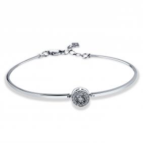 Серебряный браслет GRIGORIEV Г09-10-5925-41-00 с фианитом Г09-10-5925-41-00 фото