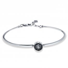 Серебряный браслет GRIGORIEV Г09-10-5925-43-00 с фианитом Г09-10-5925-43-00 фото