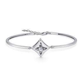 Серебряный браслет GRIGORIEV Г09-10-5958-41-00 с фианитом Г09-10-5958-41-00 фото