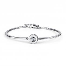 Серебряный браслет GRIGORIEV Г09-10-5987-41-00 с фианитом Г09-10-5987-41-00 фото