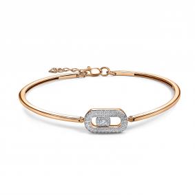 Золотой браслет GRIGORIEV Г09-11-01115-31-00 с бриллиантом Г09-11-01115-31-00 фото