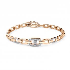 Золотой браслет GRIGORIEV Г09-11-0834-21-00-1 с бриллиантом Г09-11-0834-21-00-1 фото