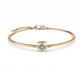 Золотой браслет GRIGORIEV Г09-11-51126-31-00 с бриллиантом Г09-11-51126-31-00 фото