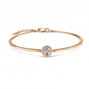 Золотой браслет GRIGORIEV с танцующим бриллиантом Г09-11-51212-31-00 Г09-11-51212-31-00 фото