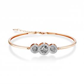 Золотой браслет GRIGORIEV Г09-11-5699-31-00 с бриллиантом Г09-11-5699-31-00 фото