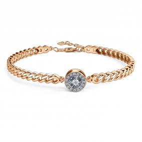 Золотой браслет GRIGORIEV Г09-11-5912-31-00 с бриллиантом Г09-11-5912-31-00 фото