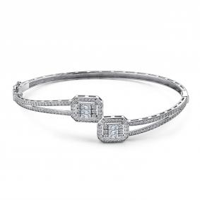 Браслет из белого золота GRIGORIEV Г09-12-01097-11-00 с бриллиантом Г09-12-01097-11-00 фото