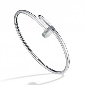 Г09-12-0592-11-00 Браслет из белого золота с бриллиантом Белое золото 585° Г09-12-0592-11-00 фото