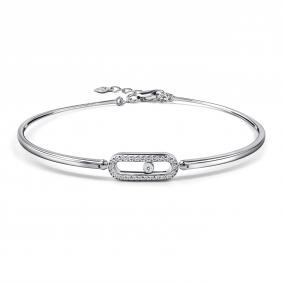 Браслет из белого золота GRIGORIEV Г09-12-0713-31-00 с бриллиантом Г09-12-0713-31-00 фото