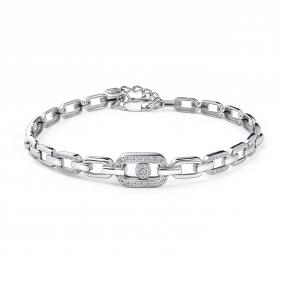 Браслет из белого золота GRIGORIEV Г09-12-0834-21-00-1 с бриллиантом Г09-12-0834-21-00-1 фото