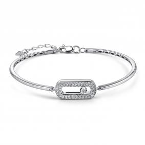 Браслет из белого золота GRIGORIEV Г09-12-51090-31-00-1 с бриллиантом Г09-12-51090-31-00-1 фото