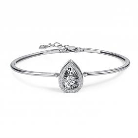 Браслет из белого золота GRIGORIEV Г09-12-5497-31-00 с бриллиантом Г09-12-5497-31-00 фото