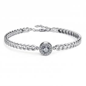 Браслет из белого золота GRIGORIEV Г09-12-5912-31-00 с бриллиантом Г09-12-5912-31-00 фото
