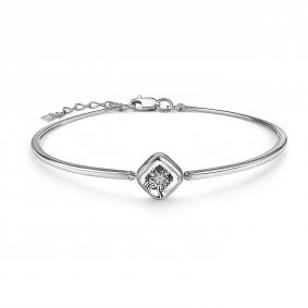 Браслет из белого золота GRIGORIEV Г09-12-71396-31-00 с бриллиантом Г09-12-71396-31-00 фото