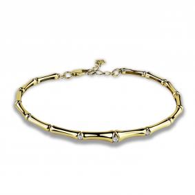 Браслет из лимонного золота GRIGORIEV Г09-13-0638-31-00 с бриллиантом Г09-13-0638-31-00 фото