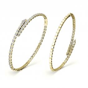 Браслет из лимонного золота GRIGORIEV Г09-13-0974-11-00-1 с бриллиантом Г09-13-0974-11-00-1 фото