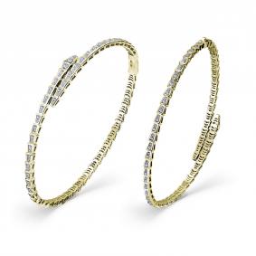 Браслет из лимонного золота GRIGORIEV Г09-13-0974-11-00 с бриллиантом Г09-13-0974-11-00 фото