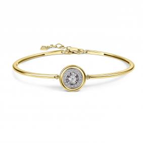 Браслет из лимонного золота GRIGORIEV Г09-13-51064-31-00 с бриллиантом Г09-13-51064-31-00 фото