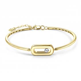 Браслет из лимонного золота GRIGORIEV Г09-13-51089-31-00-1 с бриллиантом Г09-13-51089-31-00-1 фото