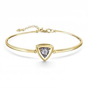 Браслет из лимонного золота GRIGORIEV Г09-13-51129-31-00 с бриллиантом Г09-13-51129-31-00 фото