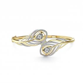 Браслет из лимонного золота GRIGORIEV Г09-13-51131-31-00-1 с бриллиантом Г09-13-51131-31-00-1 фото