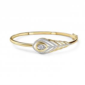 Браслет из лимонного золота GRIGORIEV Г09-13-51131-31-00 с бриллиантом Г09-13-51131-31-00 фото