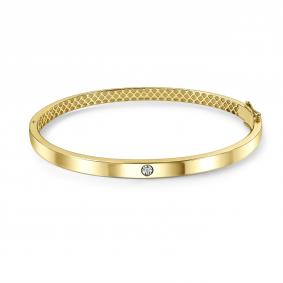 Браслет из лимонного золота GRIGORIEV Г09-13-51230-11-00 с бриллиантом Г09-13-51230-11-00 фото