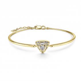 Браслет из лимонного золота GRIGORIEV Г09-13-51254-31-00 с бриллиантом Г09-13-51254-31-00 фото