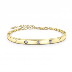 Браслет из лимонного золота GRIGORIEV Г09-13-51267-11-00-1 с бриллиантом Г09-13-51267-11-00-1 фото