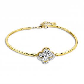 Браслет из лимонного золота GRIGORIEV Г09-13-5675-31-00 с бриллиантом Г09-13-5675-31-00 фото